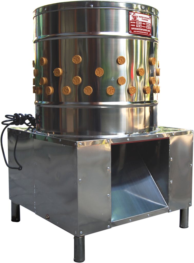 High Unhairing Stainless Steel Chicken Plucker Machine On Sale