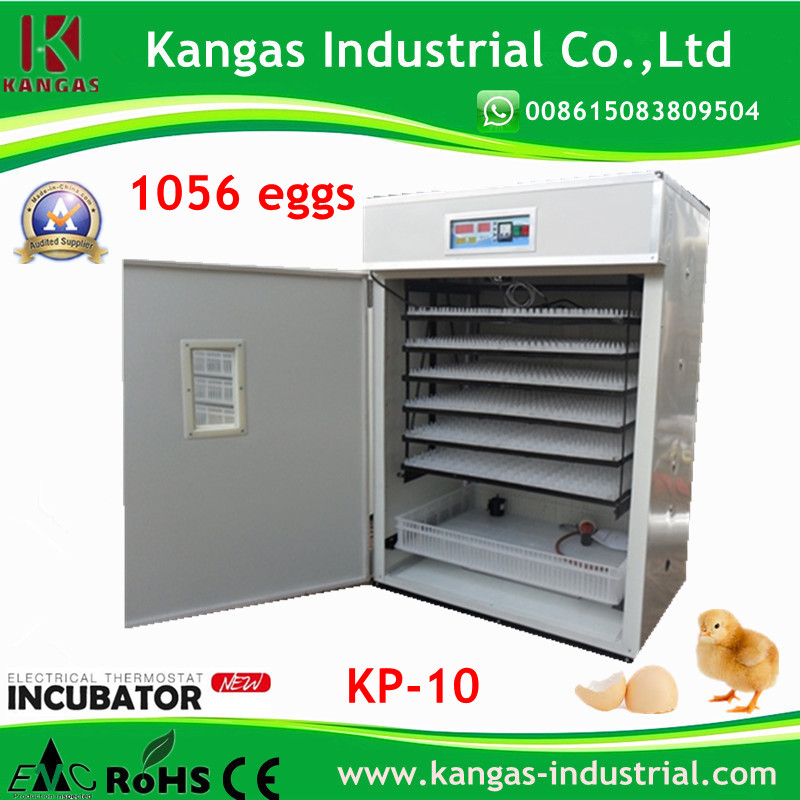 Automatic Egg Incubator for 1056 eggs setter and hatcher same capacity